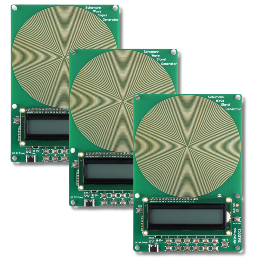 Glowwia™ - | Adjustable Frequency Generator | 7.83Hz Relaxation Aid