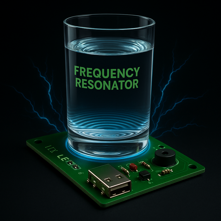 Glowwia™ - | Adjustable Frequency Generator | 7.83Hz Relaxation Aid